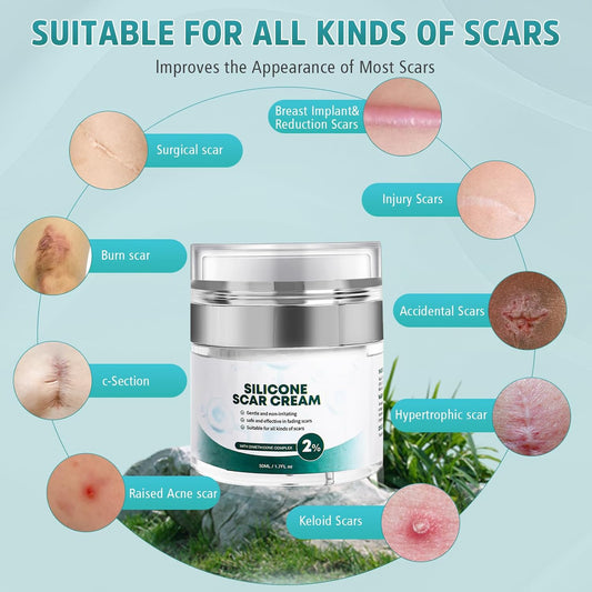 Surgical Scars & Keloid Scars & cuts & burn scars & stretch marks